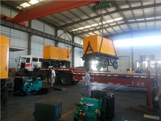 節水增糧項目移動泵車裝車 節水增糧項目移動泵車裝車