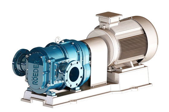 凸輪轉子泵進出口寬大通過動物毛發無堵塞