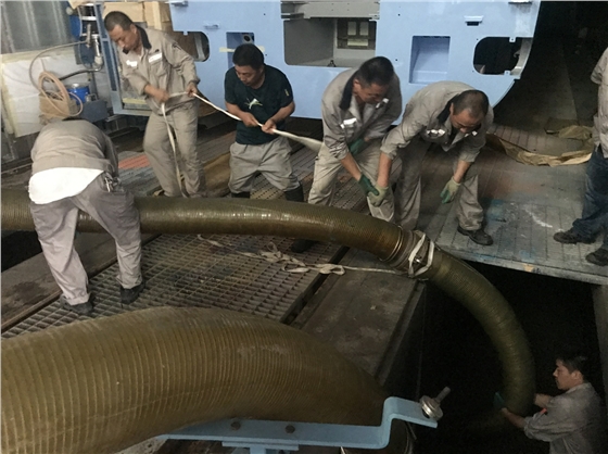 大流量轉子泵移動泵車助力龐巴迪廠區排水 大流量轉子泵移動泵車助力龐巴迪廠區排水