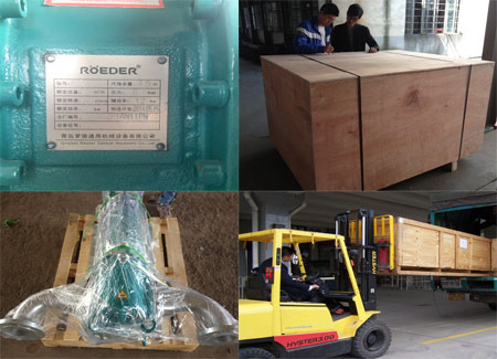 青島國(guó)能移動(dòng)泵車包裝運(yùn)輸