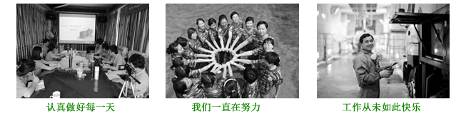 認真做好每一天/我們一直努力/工作從未如此快樂 認真做好每一天/我們一直努力/工作從未如此快樂