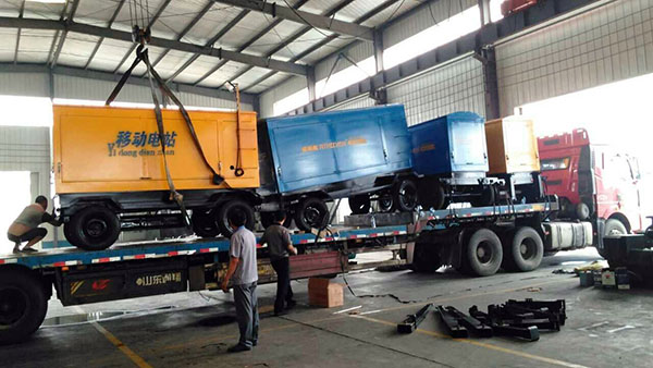 青島羅德移動泵車工廠備貨 青島羅德移動泵車工廠備貨