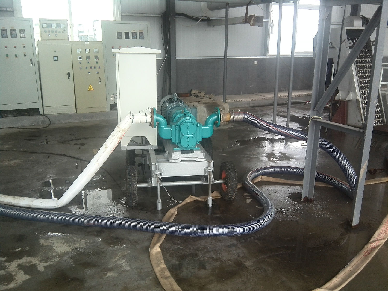 羅德沼氣沼渣移動式轉子泵 羅德沼氣沼渣移動式轉子泵