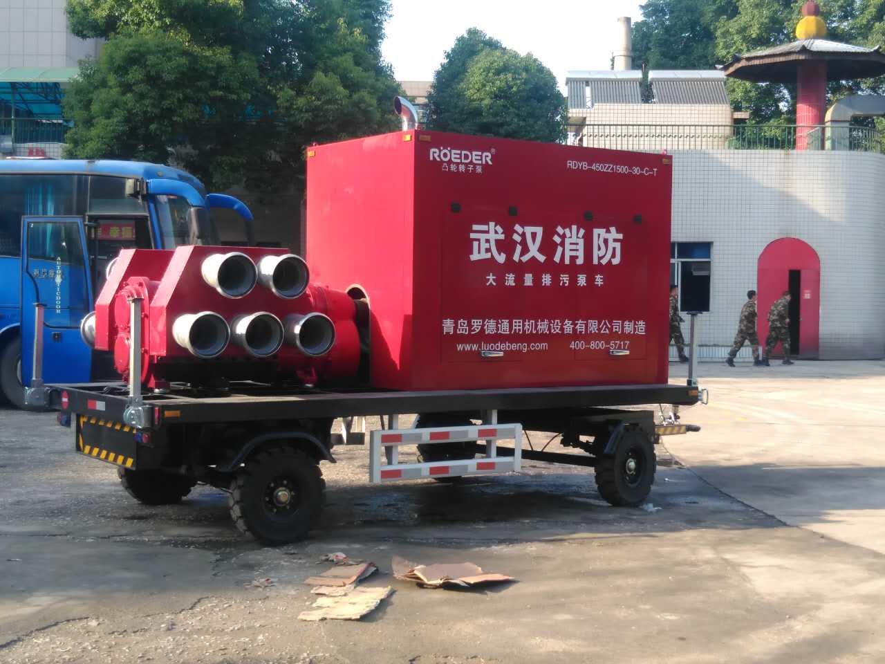 羅德大流量移動排污轉子泵車 羅德大流量移動排污轉子泵車