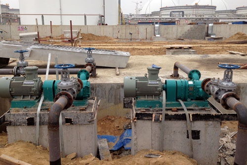 污油提升泵現場工位圖 污油提升泵現場工位圖