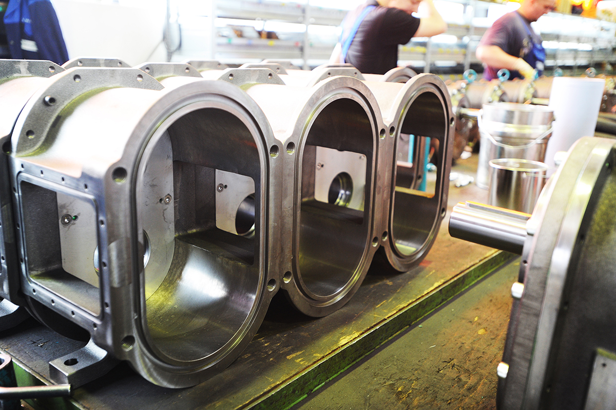 采用全橡膠包覆轉子的凸輪泵 采用全橡膠包覆轉子的凸輪泵