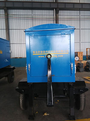 青島羅德移動泵車按約為客戶發貨